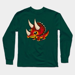 Triceratops Long Sleeve T-Shirt